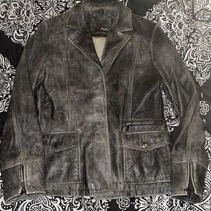 Leather jacket